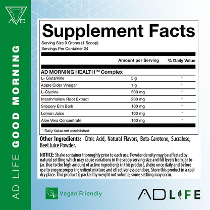 Project AD Life Good Morin Detox and Gut Performance Drink