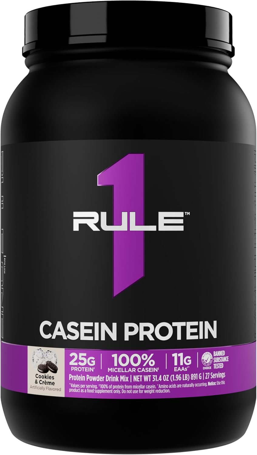 RULE 1 Casein Protein 100% Micellar Casein