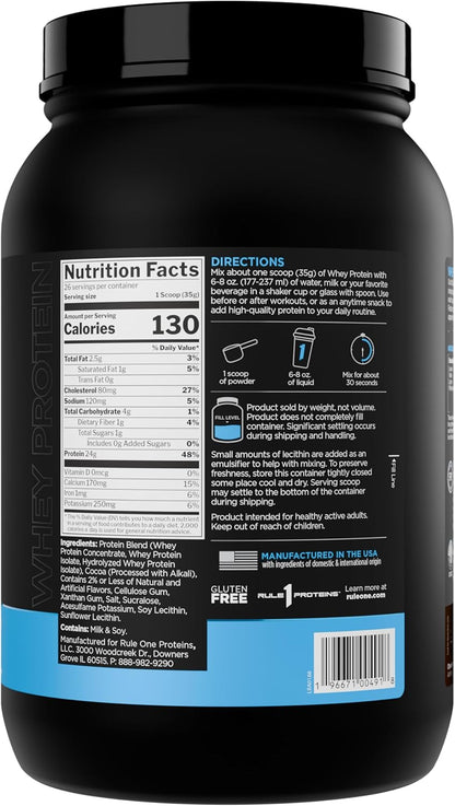 RULE 1 Whey Protein 100% Whey Protein