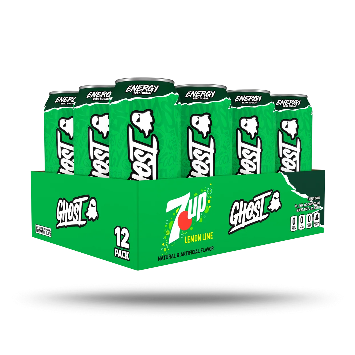 Ghost Energy 7UP "Lemon Lime Soda"