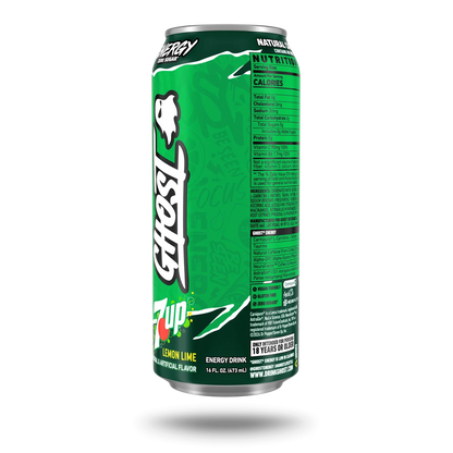 Ghost Energy 7UP "Lemon Lime Soda"