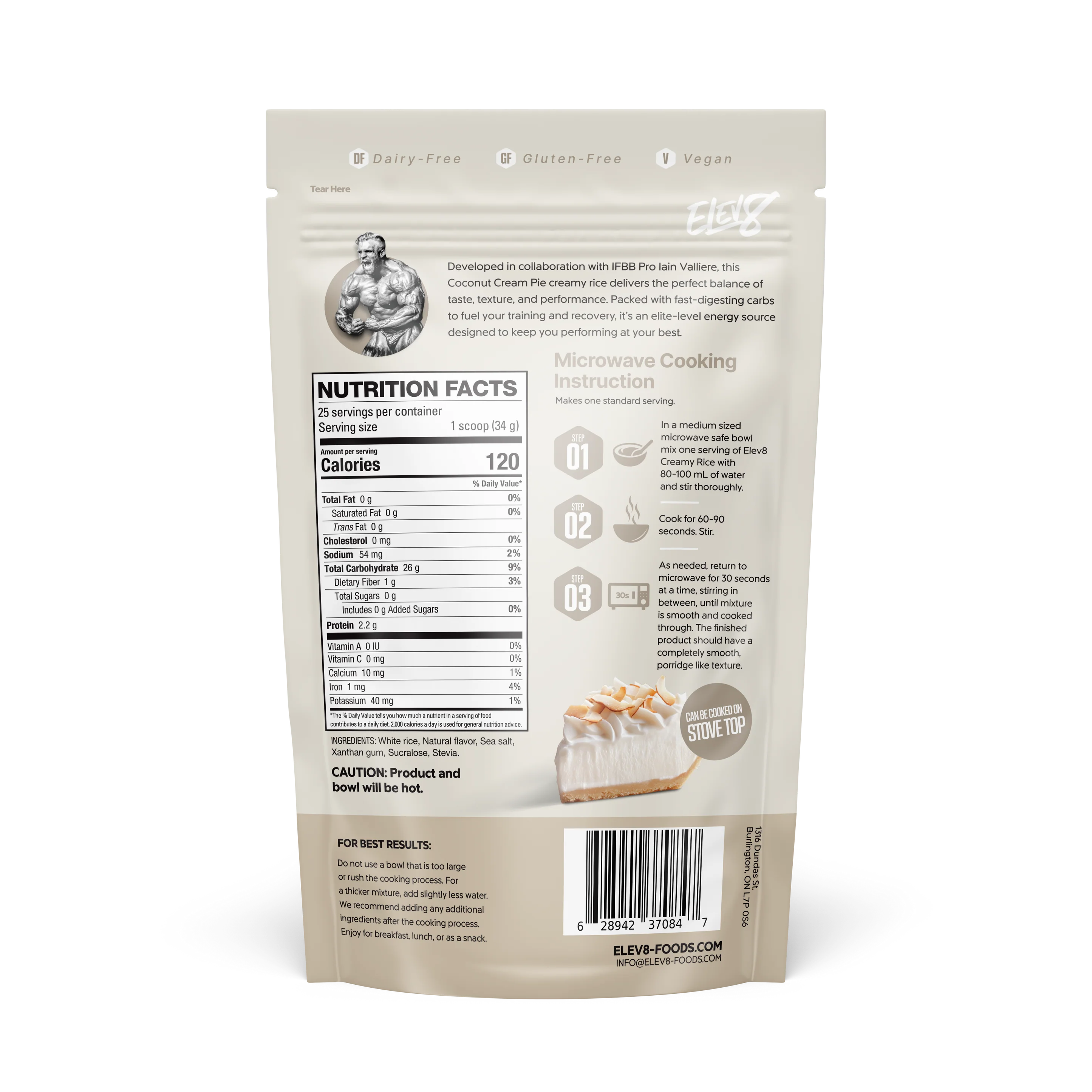 Elev8 Foods Creamy Rice