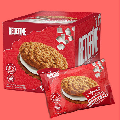 REDEFINE Foods Oatmeal Protein Pie Original