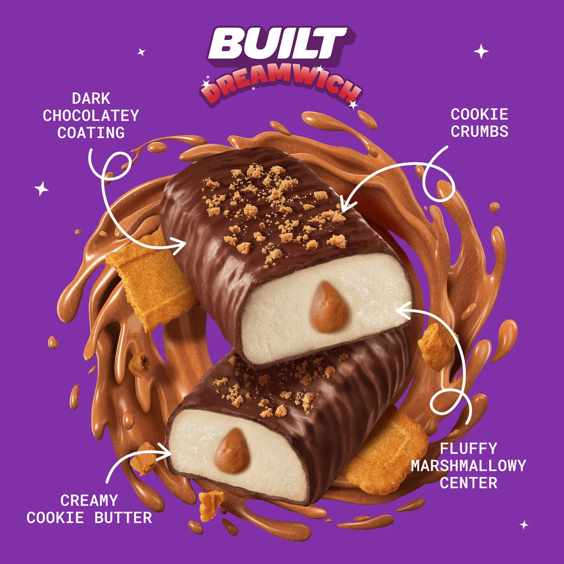 BUILT DREAMWICH Protein Bar