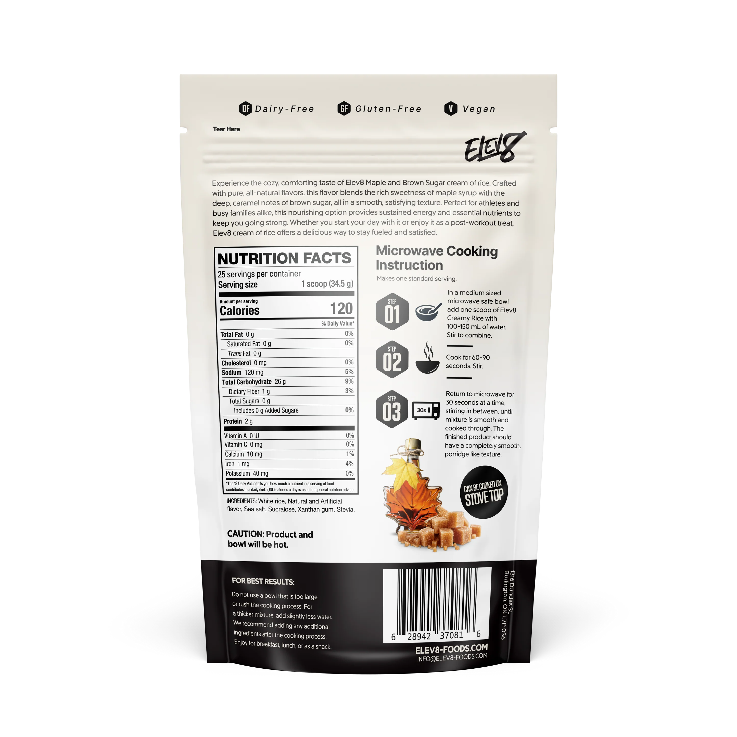 Elev8 Foods Creamy Rice