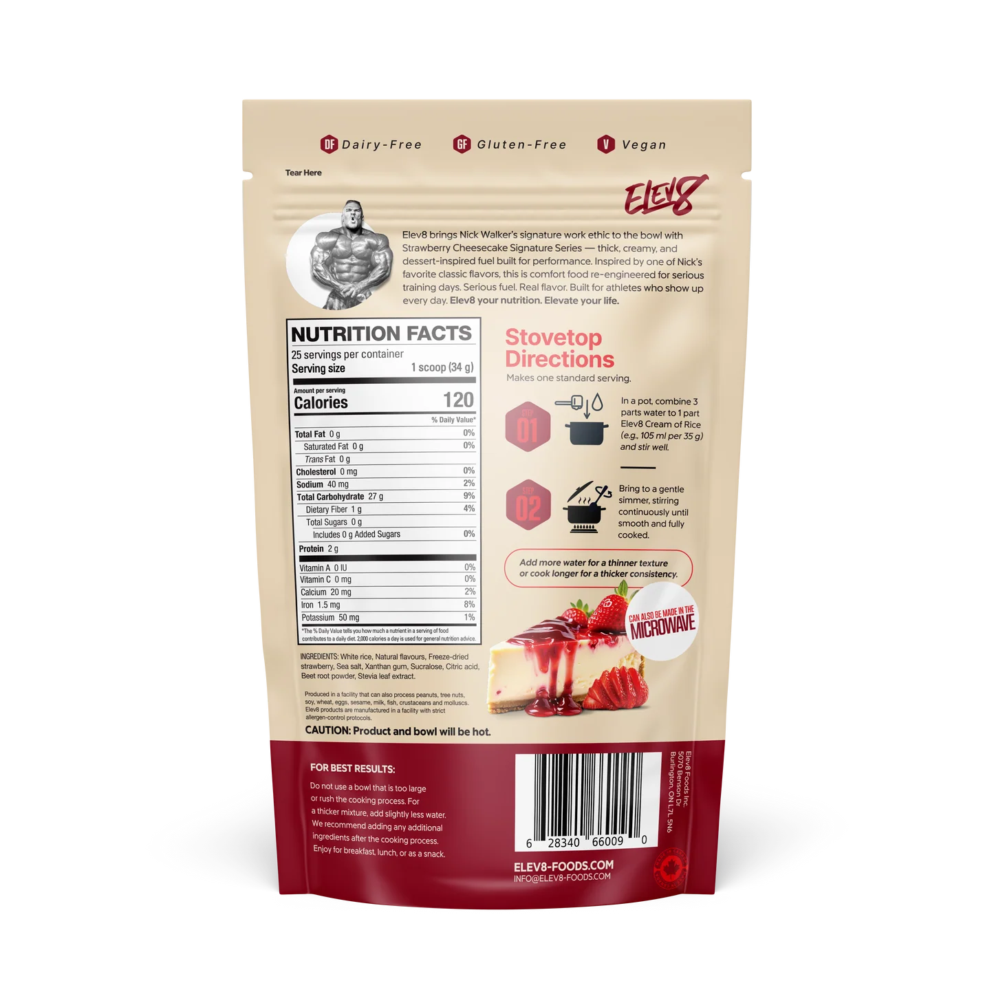 Elev8 Foods Creamy Rice