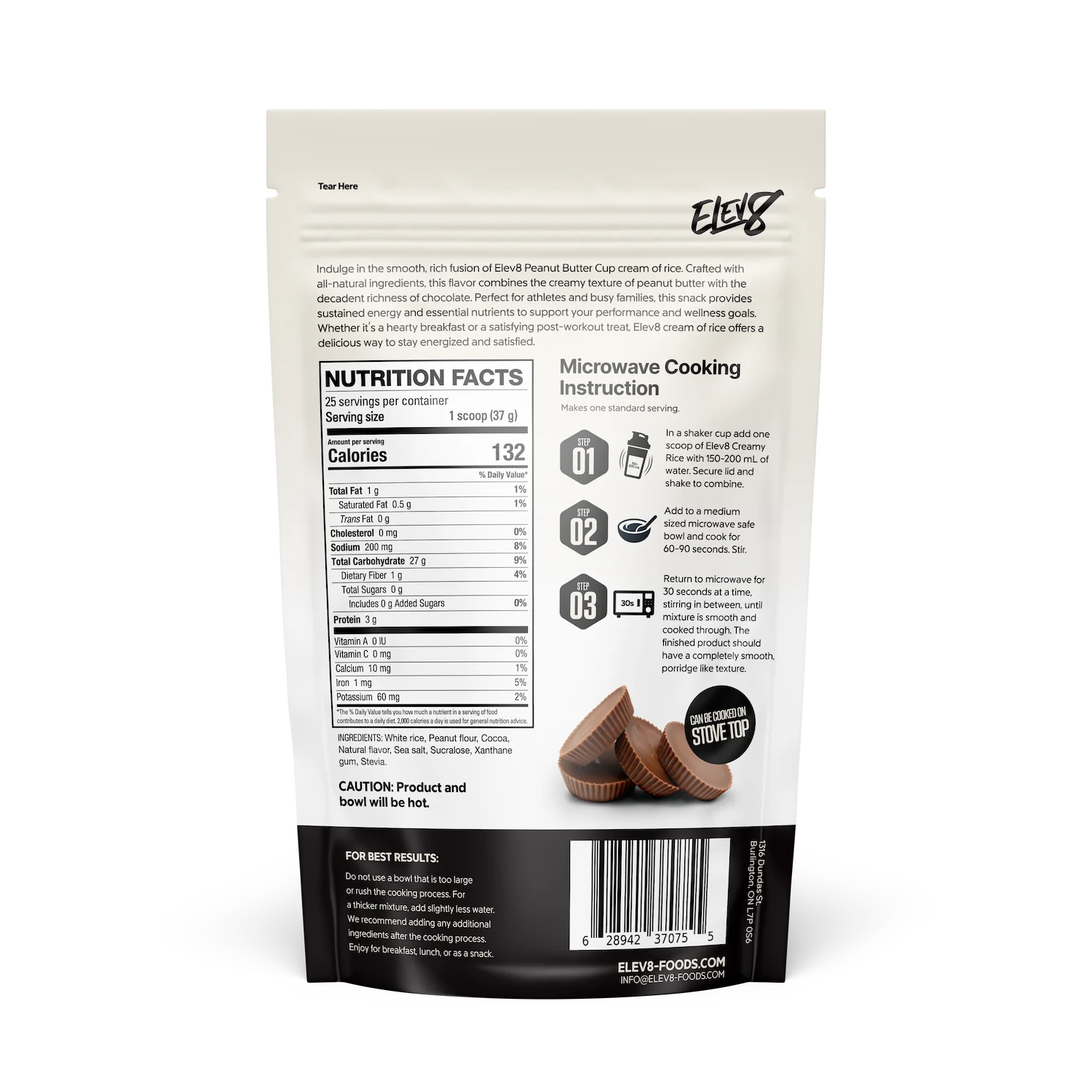 Elev8 Foods Creamy Rice