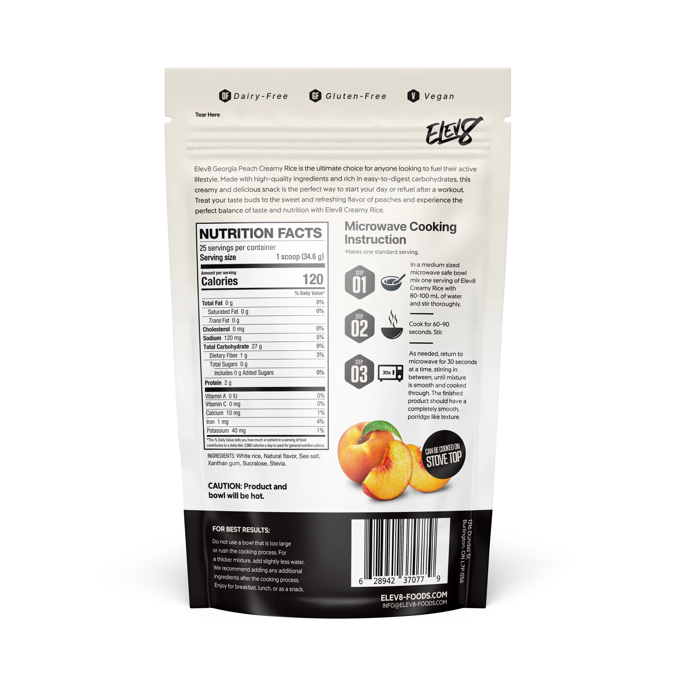 Elev8 Foods Creamy Rice