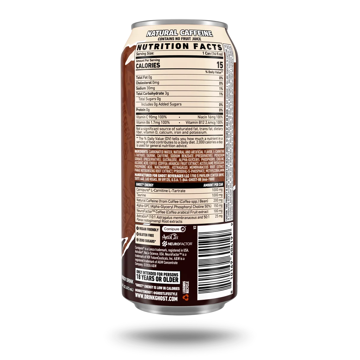 Ghost Energy A&W Root Beer (Limited Edition)