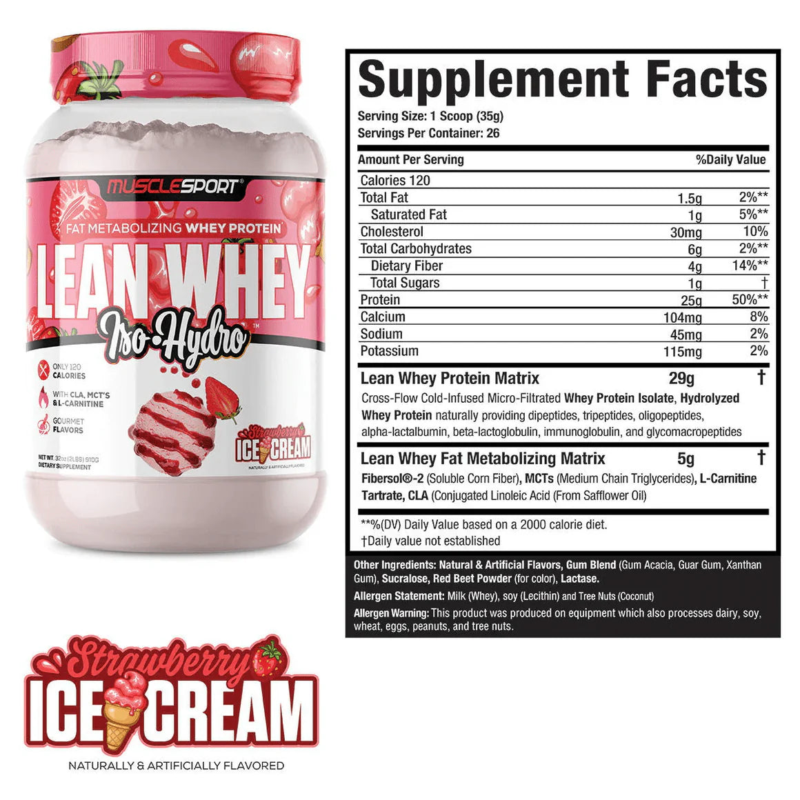 MuscleSport: Lean Whey Protein