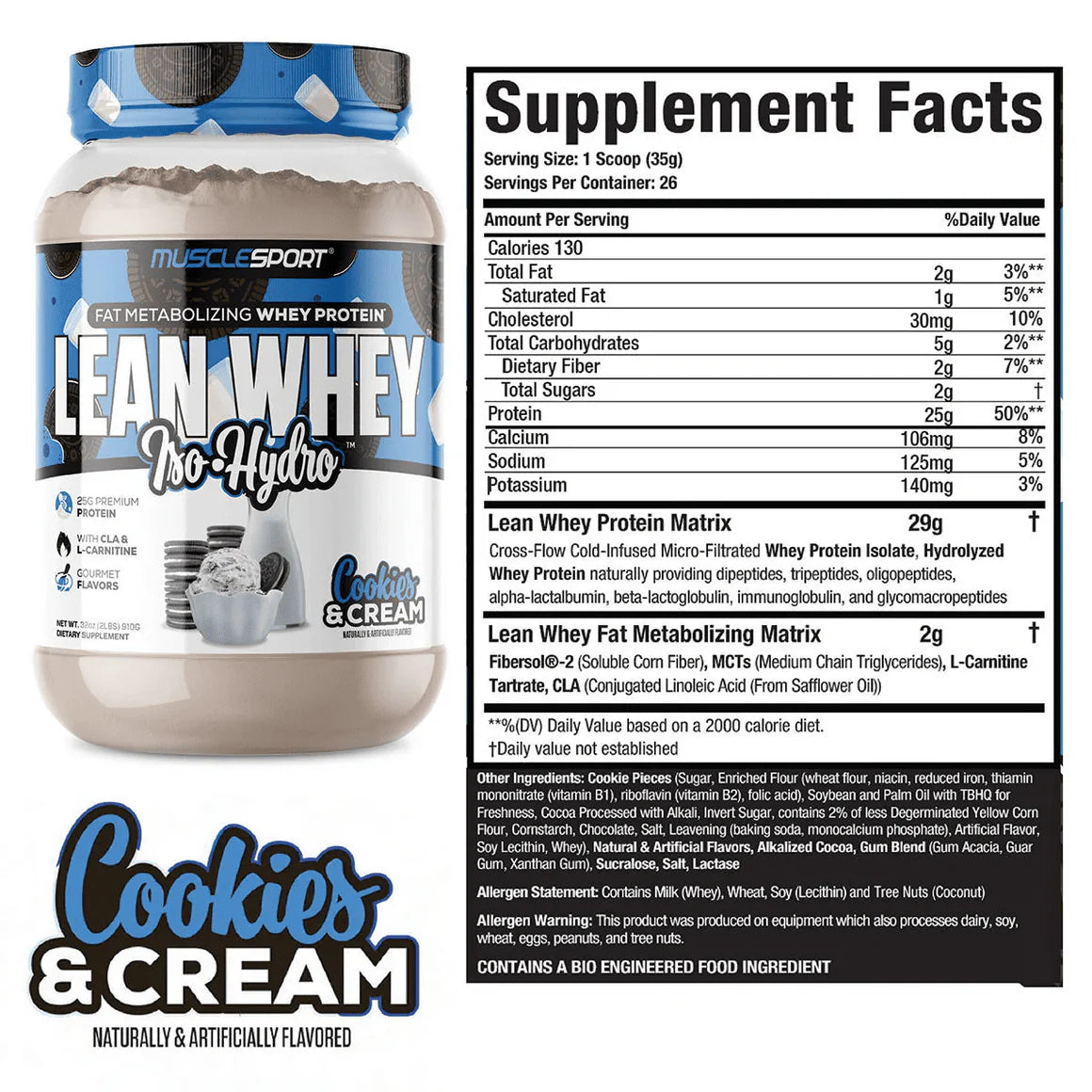 MuscleSport: Lean Whey Protein