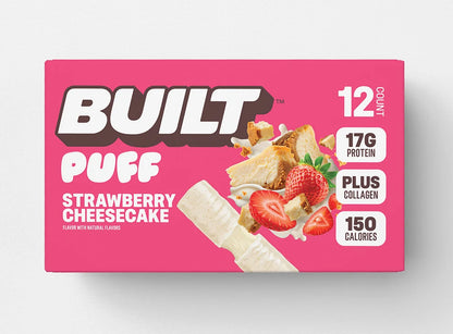 Built Puff Limited Edition Strawberry Cheesecake
