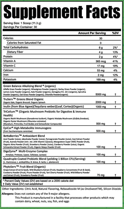 MuscleForce: Guts + Greens