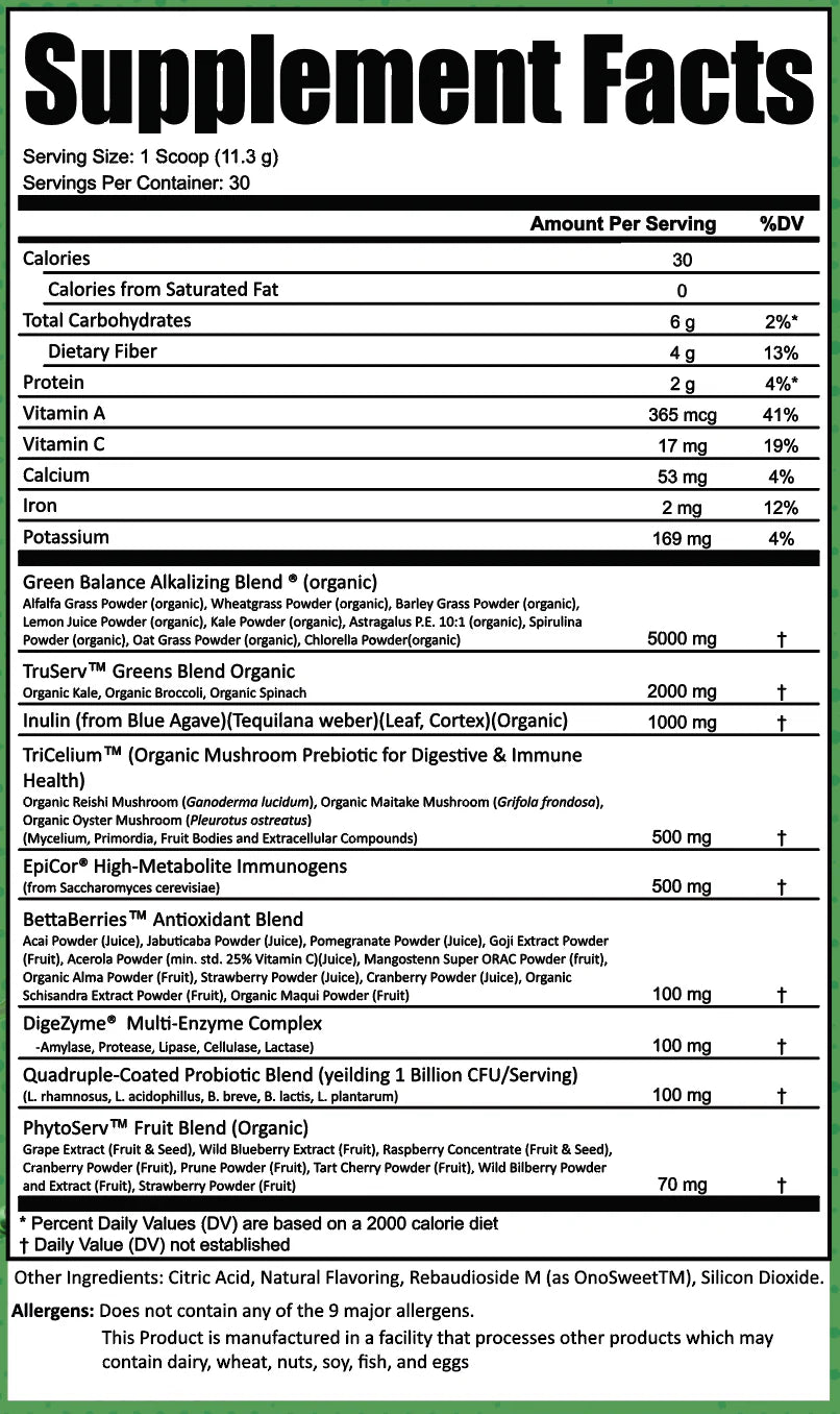 MuscleForce: Guts + Greens