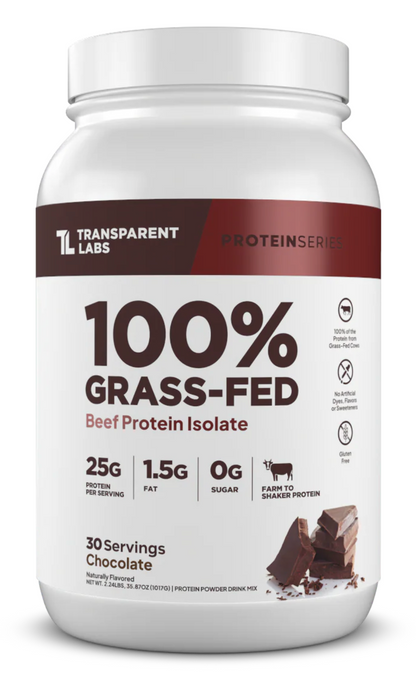 Transparent Labs Grass-Fed Beef Protein Isolate