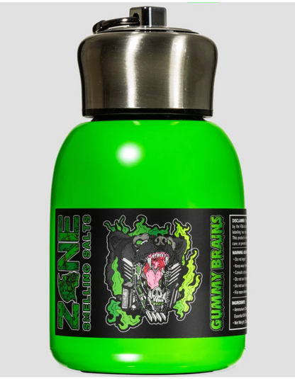 ZONE SMELLING SALTS  Zone Bear Down Steel Gummy Brains