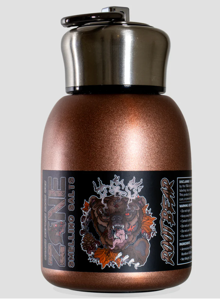 ZONE SMELLING SALTS Zone Bear Down Steel Rootbear