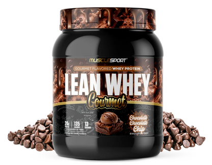 MuscleSport: 1LB Lean Whey Gourmet Premium Blended Protein