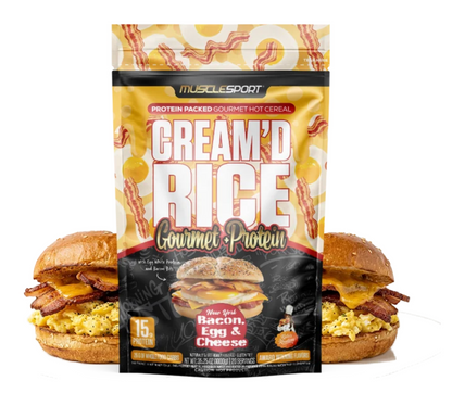 MuscleSport Cream'd Rice Gourmet + Protein New York Bacon, Egg & Cheese