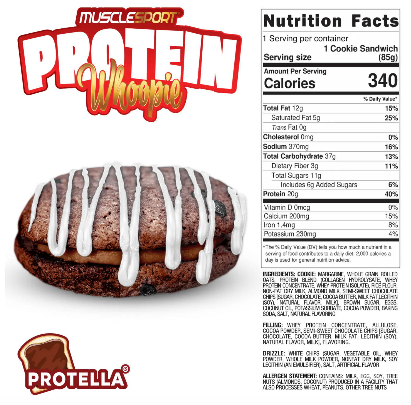 Muscle Sport: Protein Whoopie