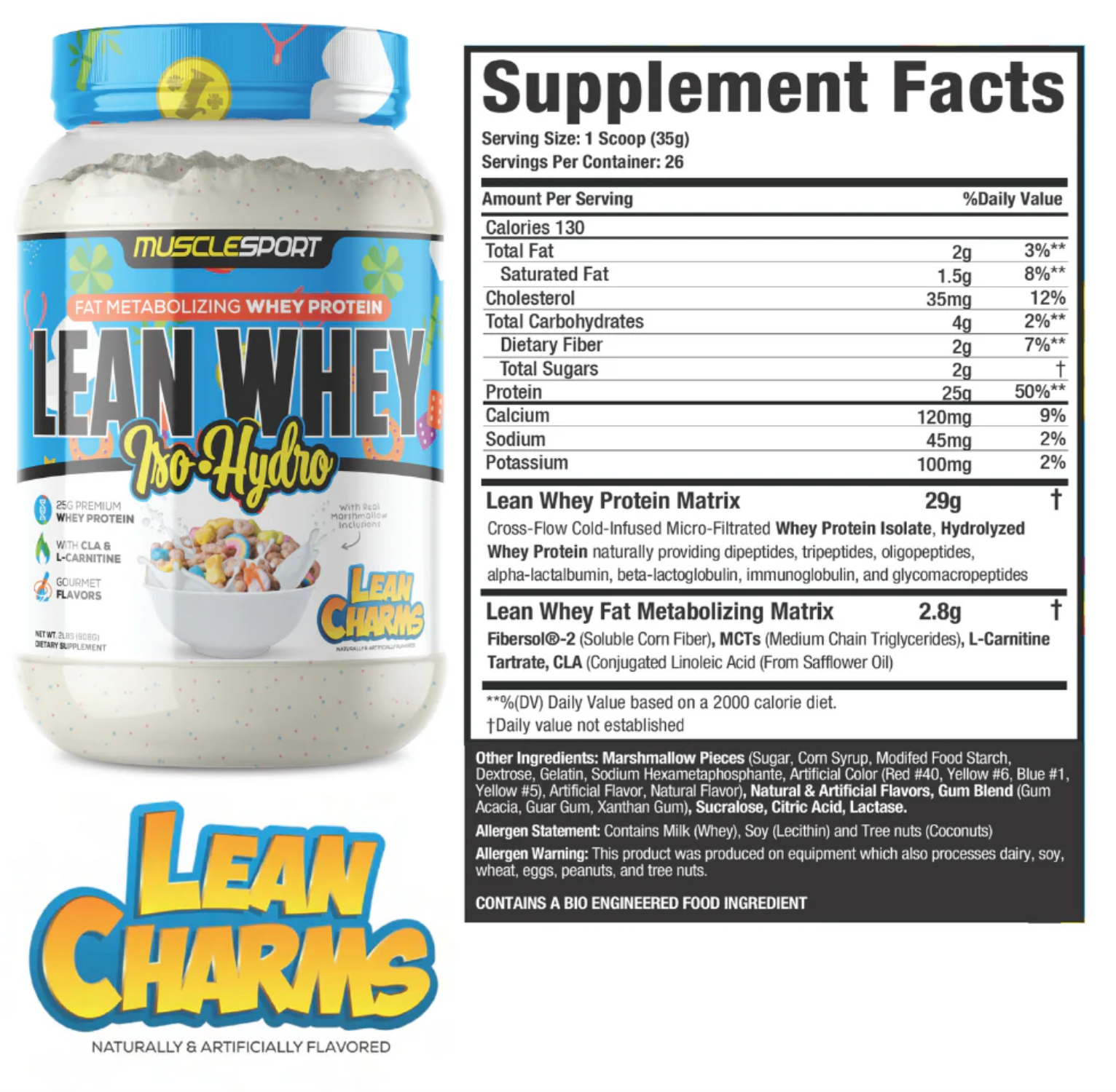 MuscleSport: Lean Whey Protein