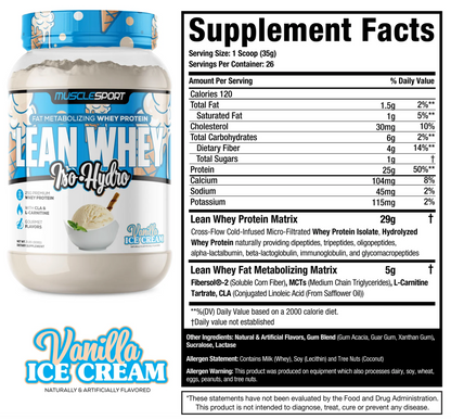 MuscleSport: Lean Whey Protein