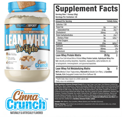 MuscleSport: Lean Whey Protein
