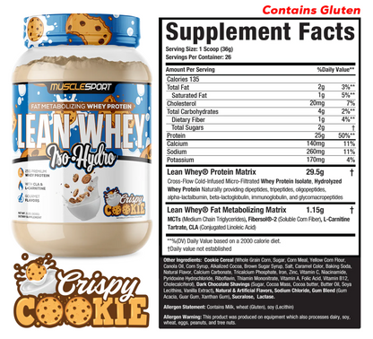 MuscleSport: Lean Whey Protein