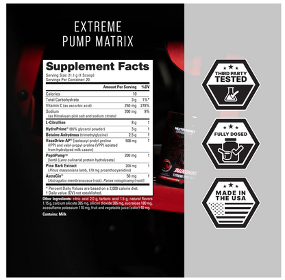 NUTRABIO Bloodline Non-Stim Extreme Pump
