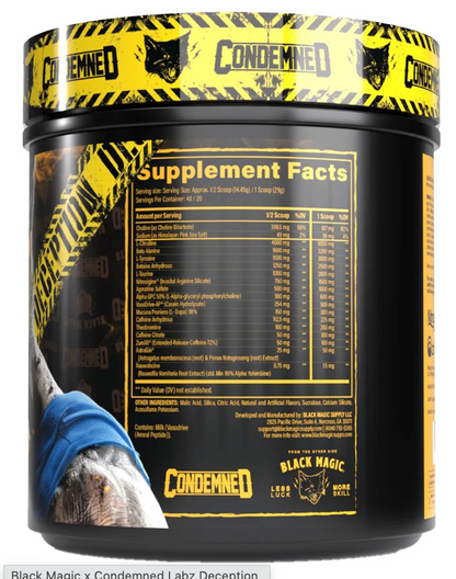 Condemned Labz x Black Magic  - Deception