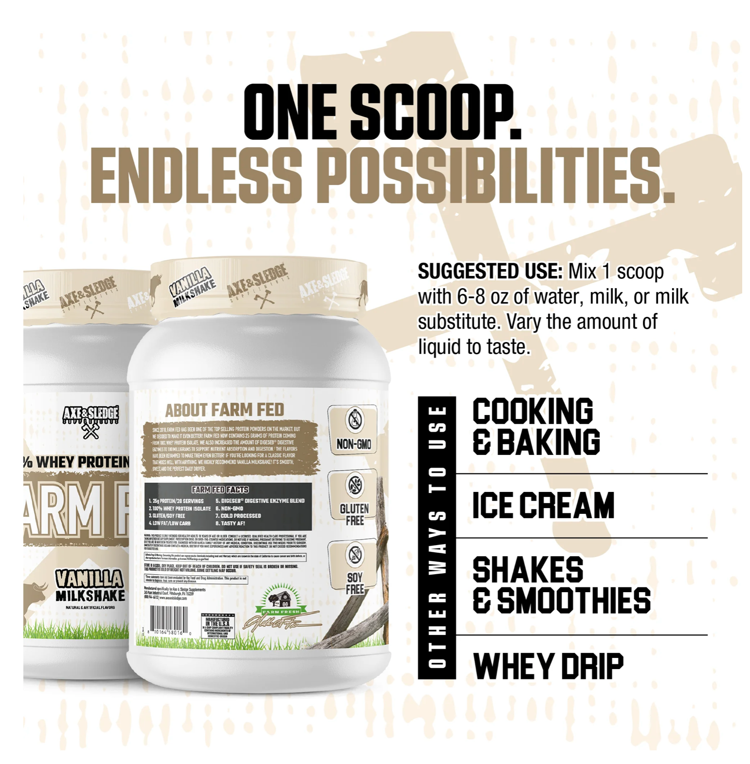 Farm Fed - Axe & Sledge Supplements