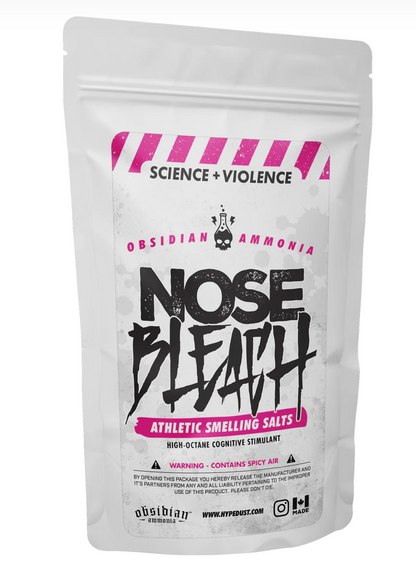 OBSIDIAN AMMONIA Nose Bleach Athletic Smelling Salts