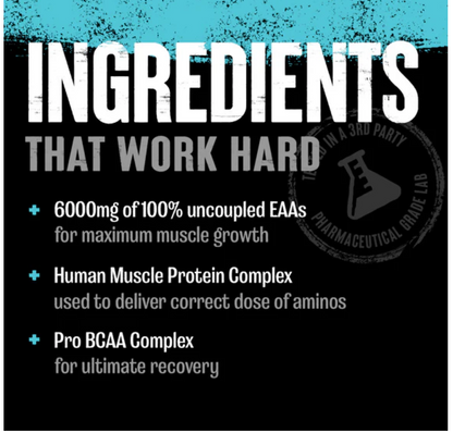 Animal Nitro Amino Acid Pill Packs: EAA BCAA Supplements (44 Packs)