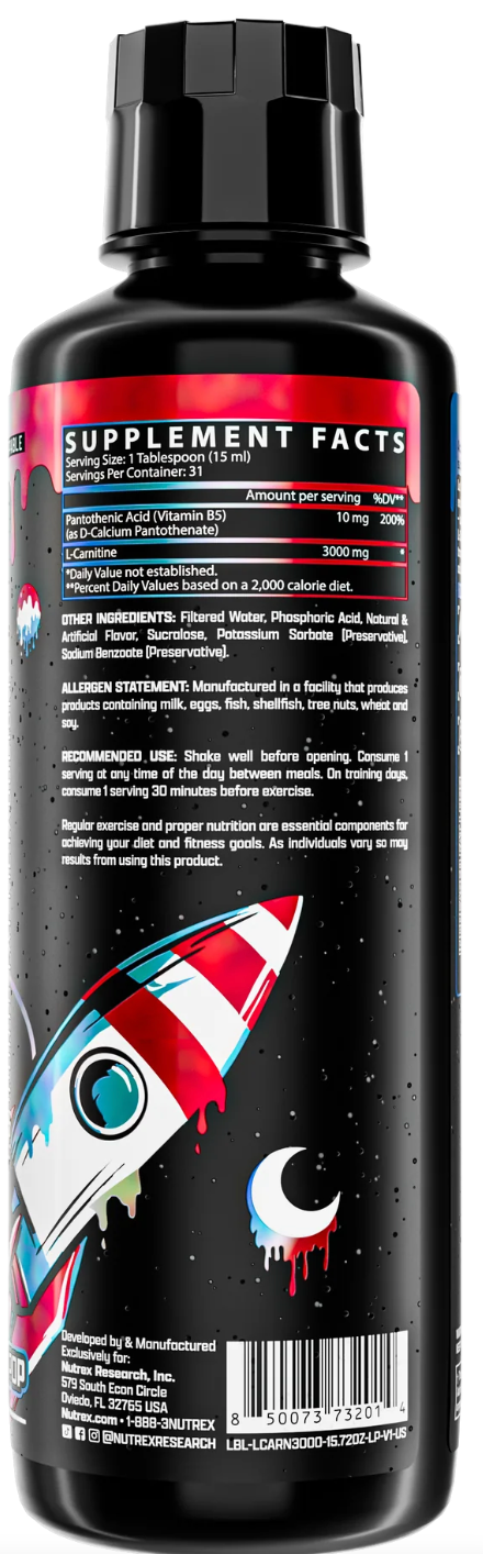 Nutrex Research Liquid Carnitine 3000