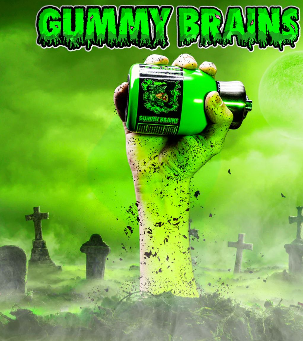 ZONE SMELLING SALTS  Zone Bear Down Steel Gummy Brains