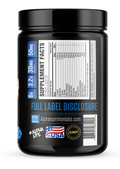 Alpha Nutrition Labs Twister Pre-Workout