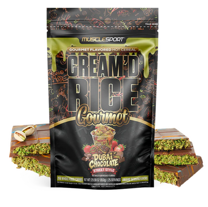 MuscleSport Cream'd Rice Gourmet - Hot Cereal - 25 servings