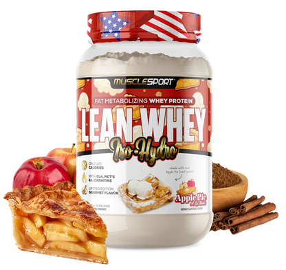 MuscleSport: 2LB Lean Whey Protein Iso Hydro Gourmet Protein