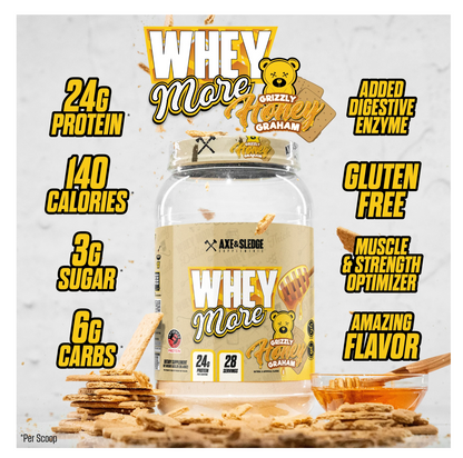 WHEY MORE - Axe & Sledge Supplements