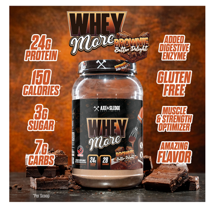 WHEY MORE - Axe & Sledge Supplements