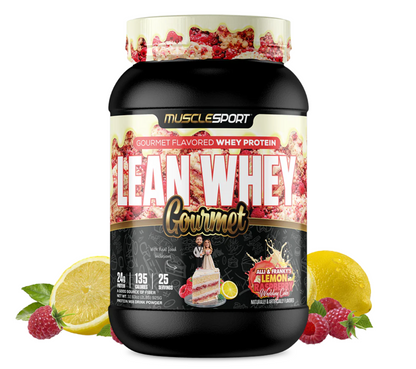MuscleSport: 2LB Lean Whey Gourmet Premium Blended Protein