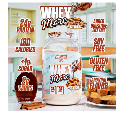 WHEY MORE - Axe & Sledge Supplements