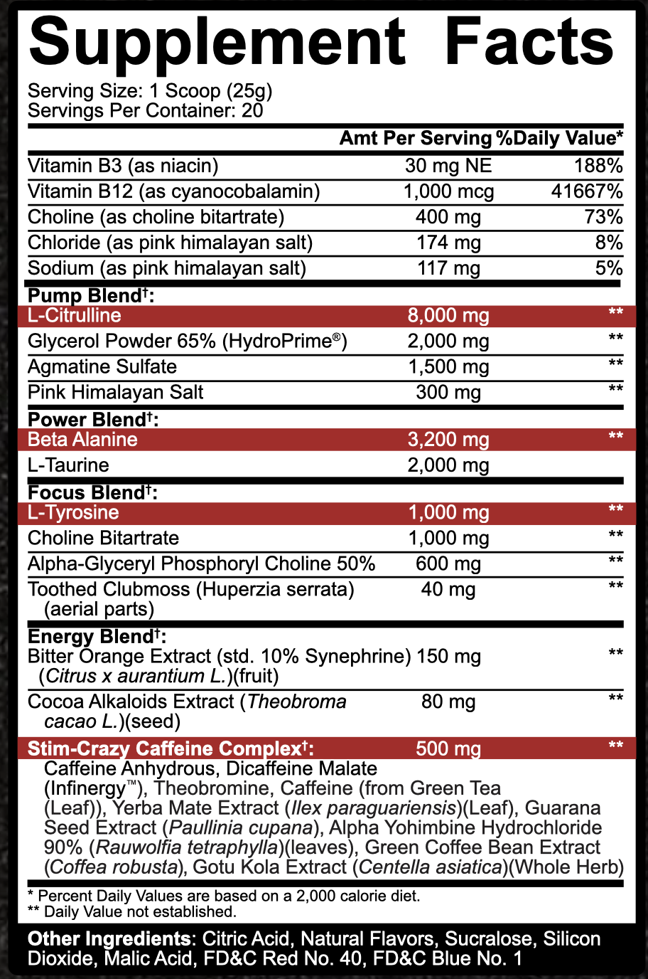 5% Nutrition 5150 Gladiator Pre Workout