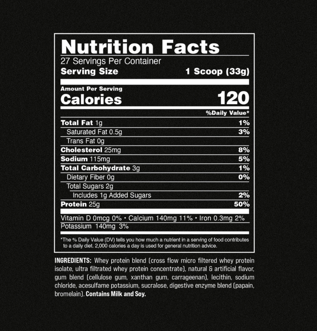 Animal Whey 2LB Iso Whey Protein Blend