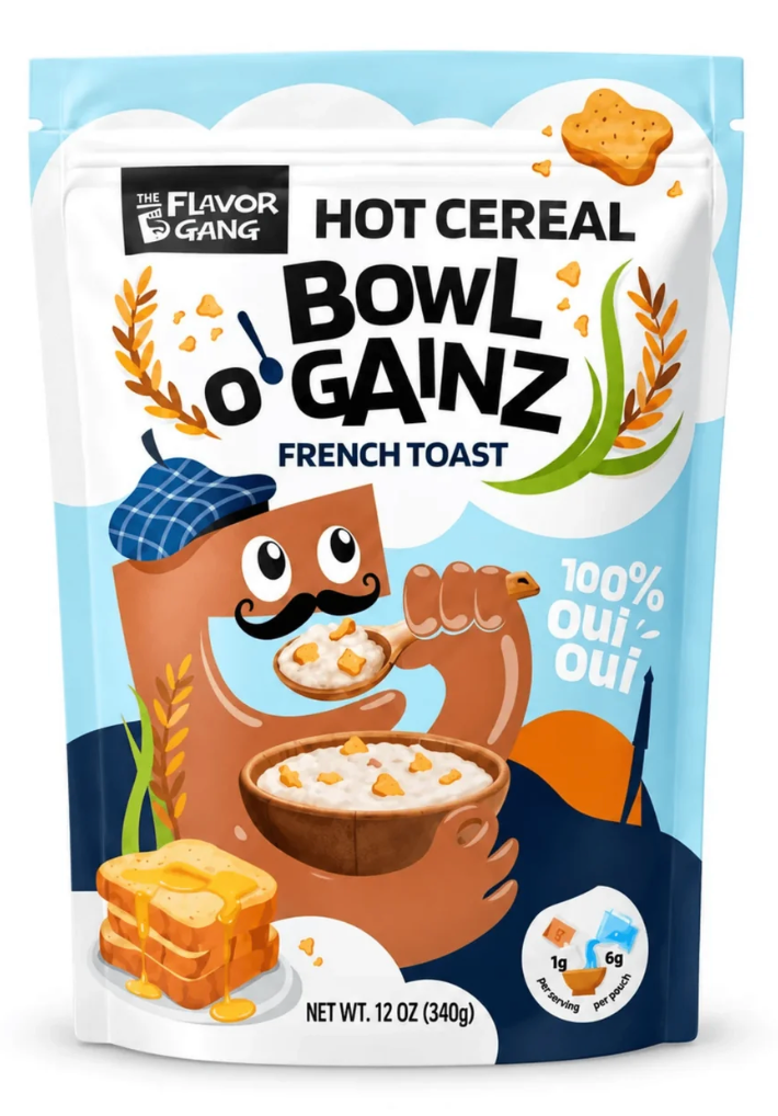The Flavor Gang Bowl O Gainz (Hot Cereal)