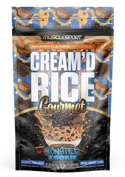 MuscleSport Cream'd Rice Gourmet - Hot Cereal - 25 servings