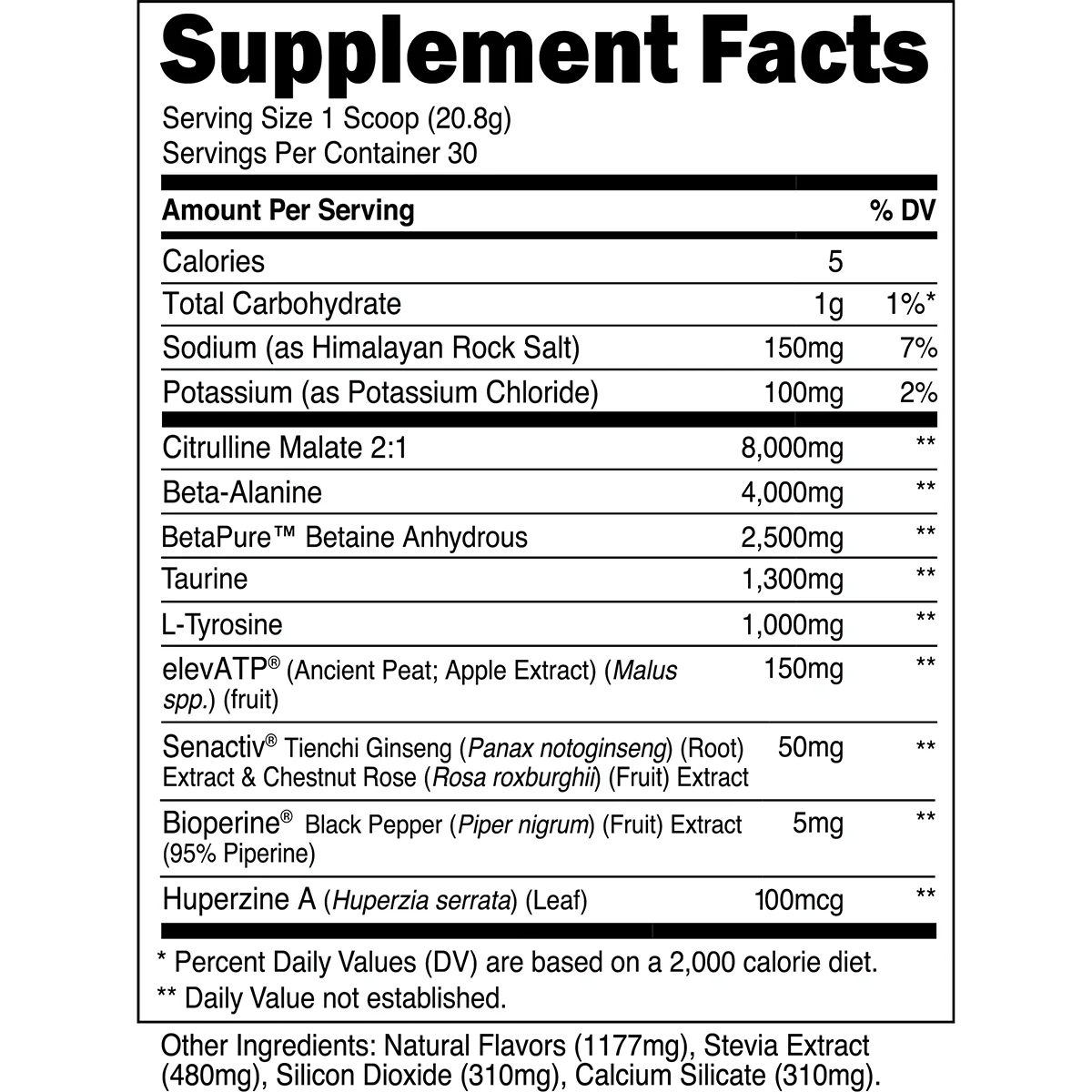 Transparent Labs Stim-Free Pre-Workout