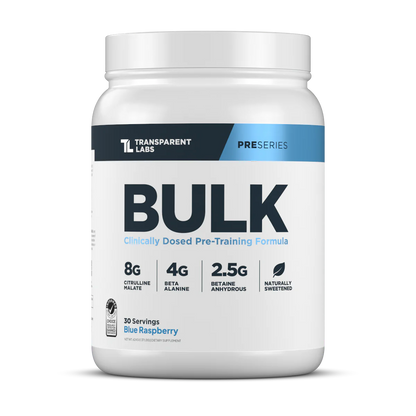 Transparent Labs Bulk Pre-Workout