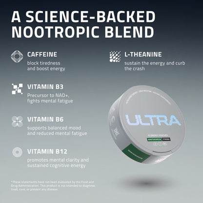 Ultra Energy Pouches (Caffeine)