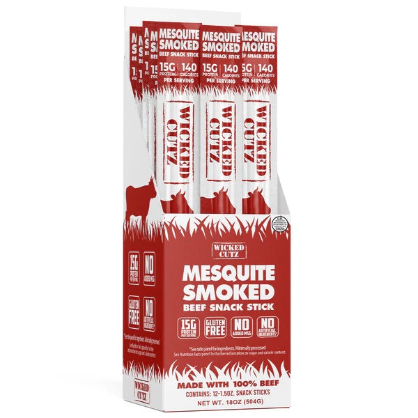 Wicked Cutz Mesquite Smoked Beef Stick
